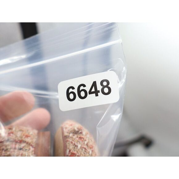 Sam Edelman Zooey Ballet Flats Womens Size 7.5 Tweed Bow Slip on Shoes Comfy - Picture 14 of 14